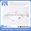 HDMI to VGA Cable with 3.5mm Audio Jack for HDTV,PC